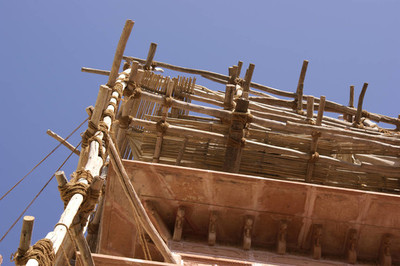 竹腳手架 傳統智慧與現代應用的完美結合